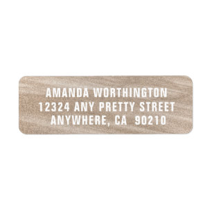 Vintager Strand Sand Hochzeitsplatz