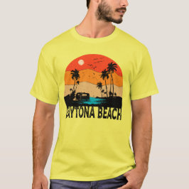 Vintager Strand von Daytona T-Shirt