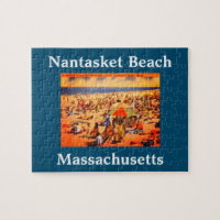 Vintager Strand von Nantasket, Massachusetts