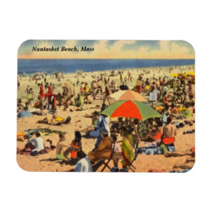 Vintager Strand von Nantasket, Massachusetts Magnet