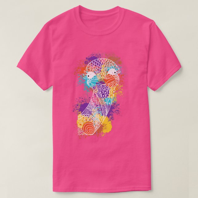 Vintager Strauß T-Shirt (Design vorne)