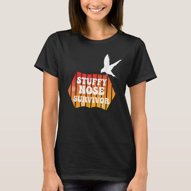Vintager Stuffnose Survivor T-Shirt (Vorderseite)