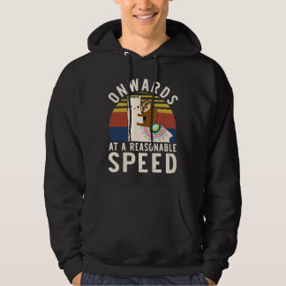 Vintager Style Schlucht Reiten Alpaca Funny Llama Hoodie