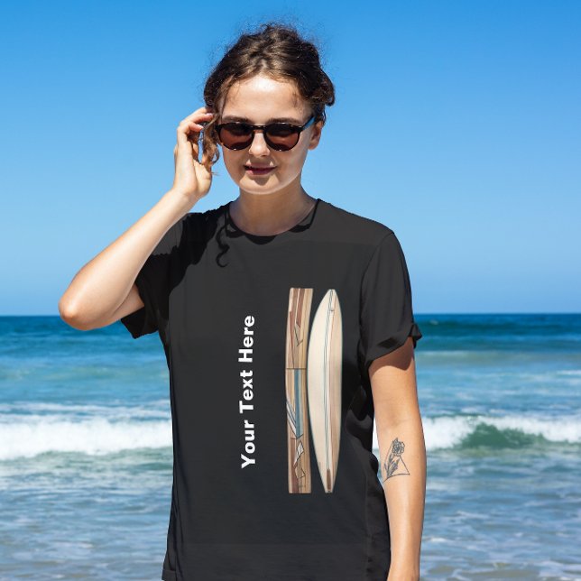 Vintager Surfboard-T - Shirt (Von Creator hochgeladen)