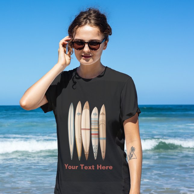 Vintager Surfboard-T - Shirt (Von Creator hochgeladen)