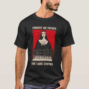 Vintager Synthesizer-Analogsynth-Retro-Zusatzgerät T-Shirt