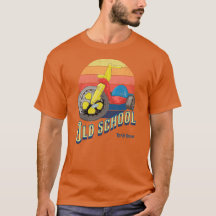 Vintager T - Shirt der Alten Schule