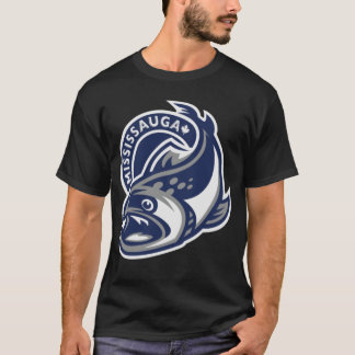 Vintager T - Shirt für die Logos von Mississauga