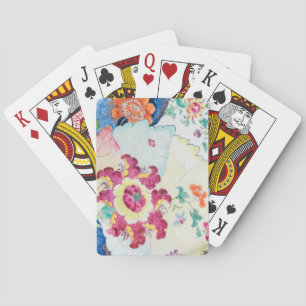 Vintager Tabakleder Spielkarten