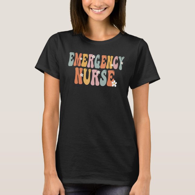 Vintager Tag der Nothilfegärung T-Shirt (Vorderseite)