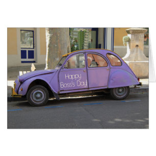 Vintager Tag des französischen Autoboss