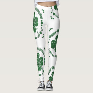 Vintager Tag des Happy Saint Patrick Leggings
