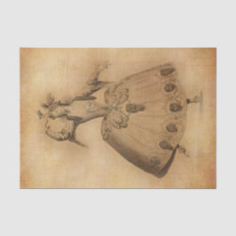 Vintager Tänzer Seidenpapier