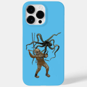 Vintager Taucher mit Messer und Oktopus Case-Mate iPhone 14 Pro Max Hülle
