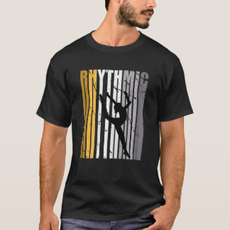 Vintager Tee Rhythmische Gymnastik Motivierend Lüf