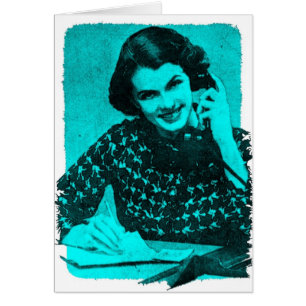 Vintager Telefonanruf