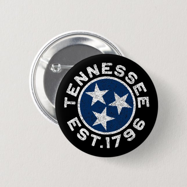 Vintager Tennessee Button (Vorne & Hinten)