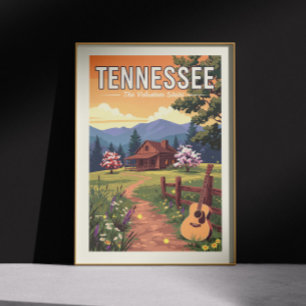 Vintager Tennessee Poster