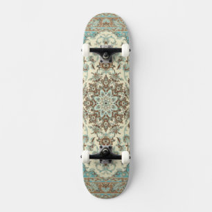 Vintager Teppich 8 - Skateboard