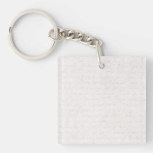 Vintager Text - französisches Hintergrundpapier Schlüsselanhänger
