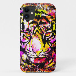 Vintager Tiger - Große Katzen - Wildtiere - Tiger Case-Mate iPhone Hülle