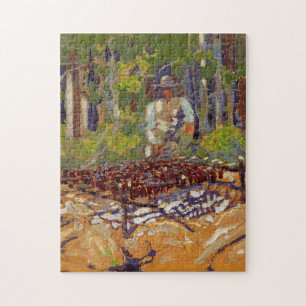 Vintager Tom Thomson Poacher Canadian Art Classic
