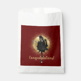 Vintager Top Hat Dancer Glückwunsch Geschenktütchen