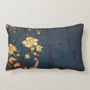 Vintager traditioneller japanisches Papier-Druck Lendenkissen