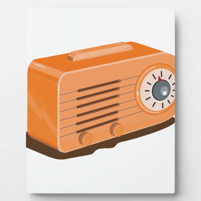 Vintager Transistor Fotoplatte (Vorderseite)