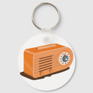 Vintager Transistor Schlüsselanhänger