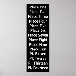 Vintager Transit Rollen Personalisiert Poster