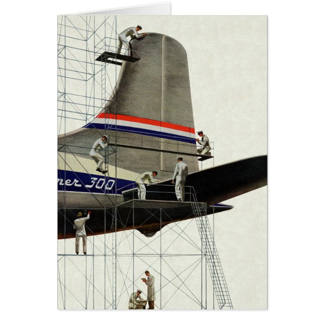 Vintager Transport, Flugzeugwartung (Vorne)