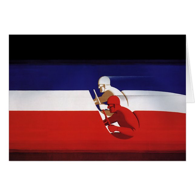 Vintager Transport, Patriotische Rennwagen (Vorderseite (Horizontal))