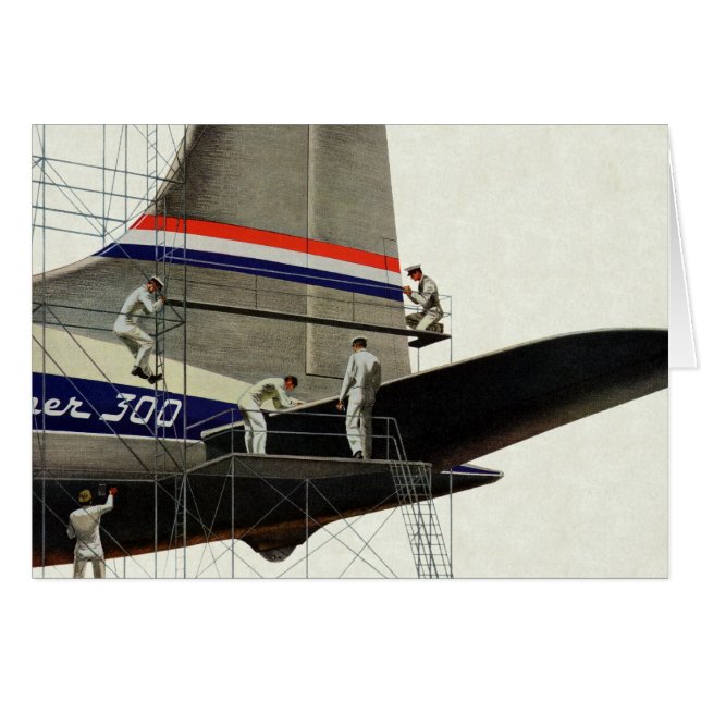 Vintager Transport, Wartung von Flugzeugen (Vorderseite (Horizontal))