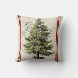 Vintager Treppenstreifen Holiday Kissen