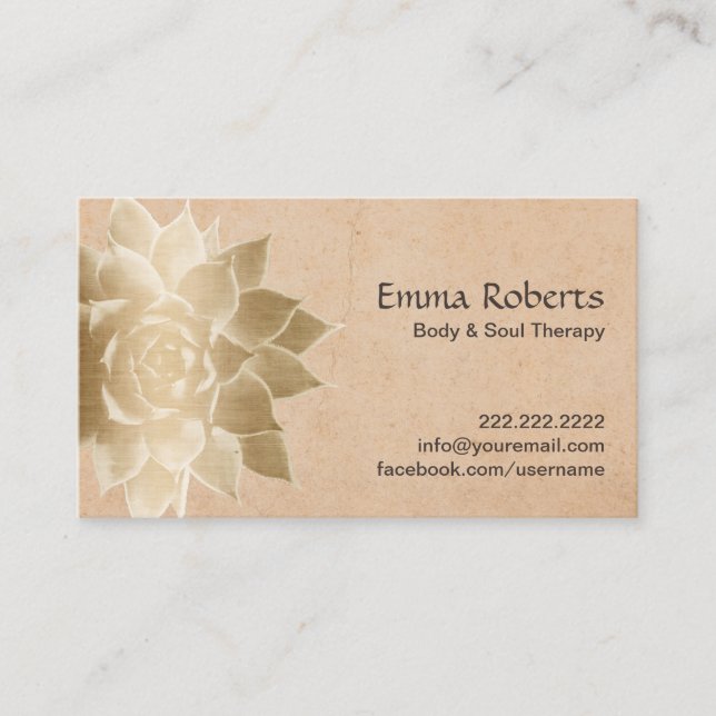 Vintager Treuekarte (Vorderseite)