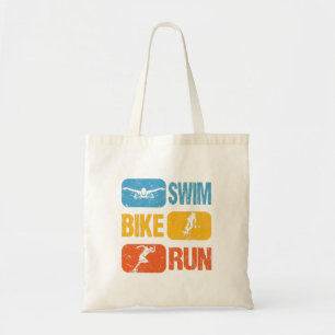 Vintager Triathlon - Swim Bike Run Tragetasche