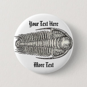 Vintager Trilobitschalter Button