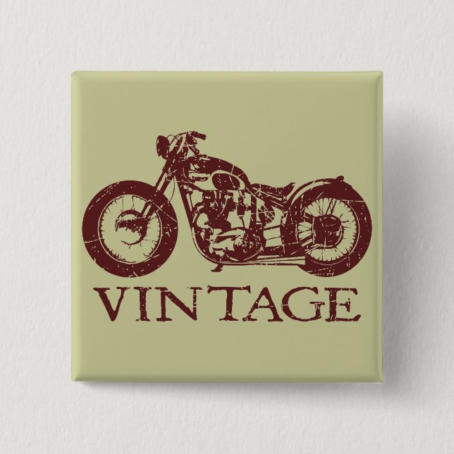 Vintager Triumph Button (Vorderseite)