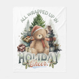 Vintager Urlaub Fleecedecke