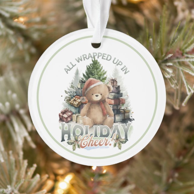 Vintager Urlaub Ornament (Baum)