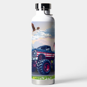 Vintager, US-amerikanischer Monster Trinkflasche