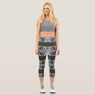 Vintager USA Alaska Mutterpolare Capri Leggings