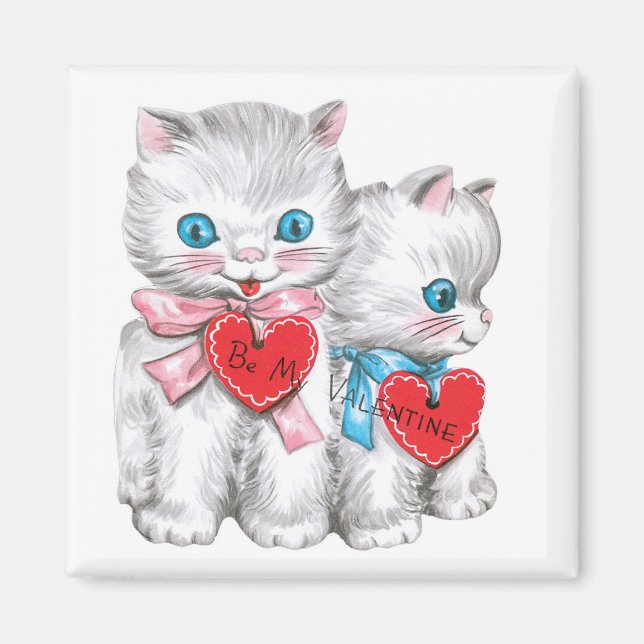 Vintager Valentinmagnet Magnet (Vorne)