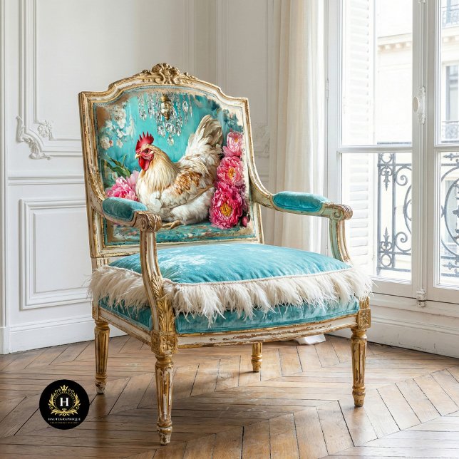 Vintager Valentinstag Hühnerdekoupage Seidenpapier (Von Creator hochgeladen)