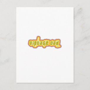 Vintager Vater Postkarte