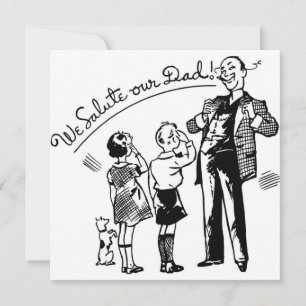 Vintager Vatertag