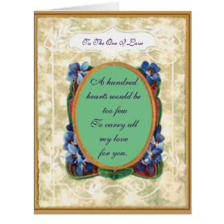 Vintager VeilchenValentine