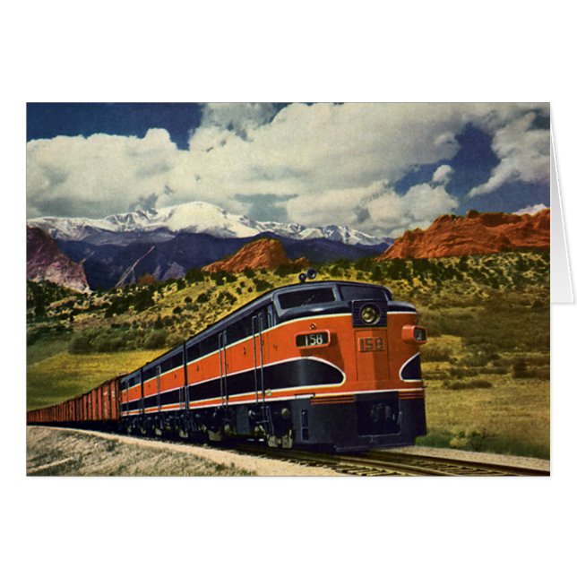 Vintager Verkehr im amerikanischen Westen, Bahn 15 (Vorderseite (Horizontal))