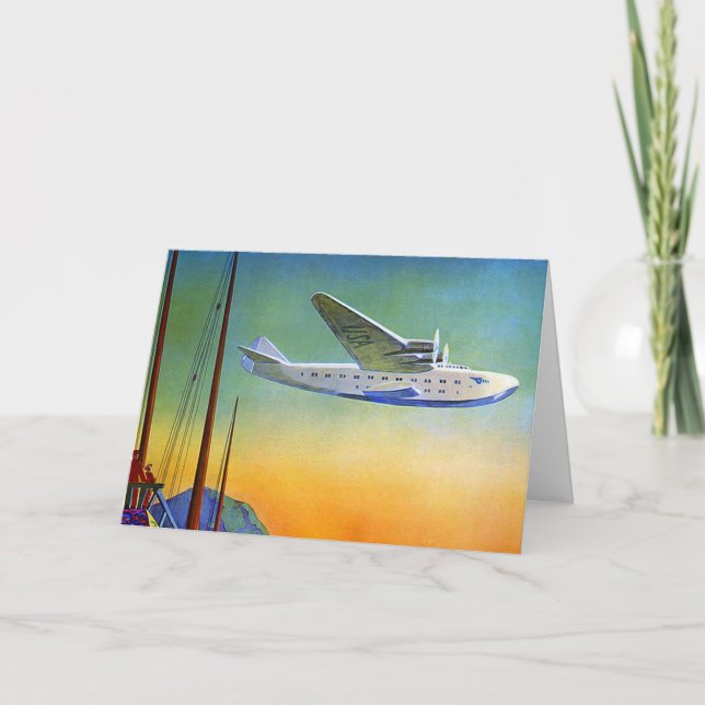 Vintager Verkehr Karte (Vorderseite)